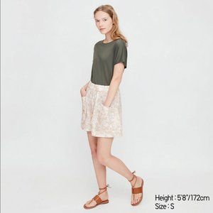 Uniqlo Joy of Print Cotton Poplin Shorts
